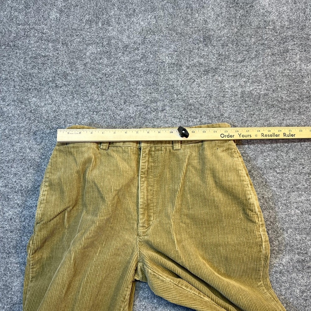 Polo Ralph Lauren Philip Pants Men 34x32 Beige Corduroy Classic Fit Dress(34x30) - Picture 9 of 13